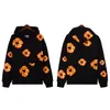 Hoodie gráfico para homens Hip Hop Hooded Hoodies unissex tracksuits Sweatshirts Sortpants Set Men Women Floral Print Plocature Sportwear Streetwear