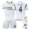 Set da calcio Madrid Home Jersey Set da allenamento per adulti per studenti Maglie di acquisto di gruppo