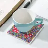 Коврики для стола Солнечные грибы Керамические подставки (квадратные) Коврик для чайника с животными Симпатичная чашка Подставка для кофе