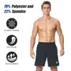 Męskie szorty męskie Szybkie ćwiczenie suche jogging fitness Gym Running Shorts Training Sports and Rekrute szorty z kieszeniami Męskie sporty C240402