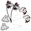 Disposable Cups Straws 6pcs Halloween Party Straw Covers Caps Plugs Cover Decorations Cartoon Tip