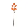 Decoratieve bloemen simulatie persimmon boeket ornament kunstmatig voor jubileum Thanksgiving bruiloft verjaardagsfeestje festivals