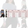 Outfit Damen Feste Farbe gewaschene und gefrostete neue schöne Backweste Frauen gepolstert Sport BH Fitness Training Running Shirts Yoga Top