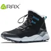 Scarpe da fitness RAX stivali da neve uomo sneakers sportive all'aria aperta per donna escursionismo fodera in peluche impermeabile Trekking antiscivolo Tourim