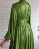 Casual Dresses Spring And Summer Trendy Neck Hanging Sexy Long Sleeved Solid Color Dress For Women