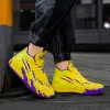 Дизайнерская обувь для обуви баскетбол для мужчин женщин Trend 2024 High Top Sneakers Brand Platform Nonslip Basketball Tennis Men Spee Those 45