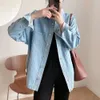 Denim 2024 Leisure Spring Urban New Washed Product Jacket Womens hvfy