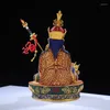 Figurines décoratives 21 cm Sakyamuni Vairocana Bouddha Statue Tibet Jambhala Blanc Vert Tara Padmasambhava Quatre Bras Guanyin Vajrasattva