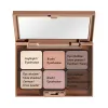 Creams Everbab Plain Matte 6 Colors Eyeshadow Palette Matte Earth Color Portable Makeup Blush Highlighter Trimming Allinone Palette