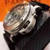 Top Clone Men Sports Watch Panerais Luminor Automatic Movement Wristwatch Carbotech Watch