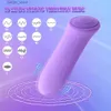 Другое здоровье красоты мини-вибратор Bullet Vibrator Женская эротическая палочка массаж G-Spot Fake Penis Pocket Женский мастурбация для взрослых продукт Love Y240402