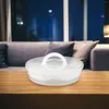 Dinnerware Sets Plastic Round Transparent Portable Pie Pizza Slice Storage Box Candy Dish With Lid Carrier Clear Case Carrying