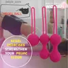 Autres articles de beauté en santé Vaginal Boule trois pièces costume de silicone Ball Vaginal Resserrant Exerciseur Femelle Produits adultes rétracter la balle y240402