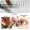 Storage Bottles 10Pack 5ML 5g Transparent Twist Pens Empty Nail Oil Pen Brush Cosmetic Eyelash Growth Liquid Lip Gloss Container Applicators