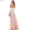 Urban Sexy Dresses Womens Autumn Spring Dress Lace Chiffon Casual Patch Work Sleeveless Long Dress Womens Clothing JQMY2026 Y240402