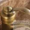 Bathroom Sink Faucets Home El Vintage Basin Faucet Replacement Cold Copper Water Tap Kitchen Accessories Tall