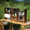 Tools Naturehike Camping Split Multilayer Seasoning Cabinet Camping Portable Locker Outdoor BBQ Cookout Seasoning Box Picnic Storage