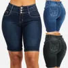 Jeans pour femmes Trendy Denim Shorts Résistant à l'usure Moulante Slim Mid Rise Soft Femmes pour l'école