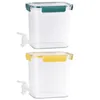 液体ソープディスペンサー2 PCSプラスチックドリンクランドリー洗剤容器冷水ボトル