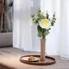 Decorative Flowers Farmhouse Decor Elegant Artificial Roses Eucalyptus Centerpiece For Home Room Coffee Kitchen