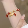 Pulsera de maní para novia, 1 unidad, regalo femenino, temperamento de alta calidad, joyería bonita para mujer