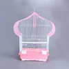 Cage pour animaux de compagnie, vente en gros, perroquet, Bago, pivoine, en métal, petite Cage à oiseaux ornementale