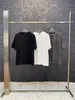 2024 Designer's New Men's T-shirt Women's T-shirt Fashion Letter Black and White Short sleeved Daily Activity Wear Top T-shirt Asian Size M-XXXL