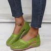 Casual Shoes Women Retro Mary Jane Button Sandals Flat Round Toe Comfortable And Low Top Solid Color 2024
