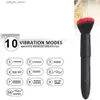 Andra hälsoskönhetsartiklar Skönhetsmakeup Brush Bullet Vibrator för kvinnor som vibrerar kärlek G-Spot Clinical Stimulator Manlig onani S Y240402