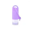 Liquid Soap Dispenser 60ml Refillable Travel Bottles Set TSA Approved Leak Proof BPA Free Silicone Cosmetic Toiletry Bottle