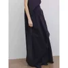 TH~ROW Sleeveless Dress Womens Spring/Summer 2024 New Minimalist Style Long Dress A-line Skirt Slimming Evening Dress