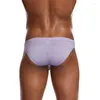 Underpants Sexy Underwear Men Briefs Cuecas Bikini Slip Homme Brief Pouch Gay Mesh Jockstrap Low Waist Shorts Dropship