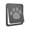 Cat Carriers Gate Opener Controlled Dog Door Flap Entry Electronic Screen Window Protector Wall Mosquito Net (Large)