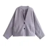 2024 American Womens Womens Coat New Woolen Kimono Style Spring Topkfds