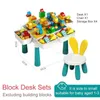 Blocks NEW Big Building Blocks For Toddlers Baby Large Classic Building Bricks Set Toys Kids Christmas Gift Compatible With Major Brand 240401
