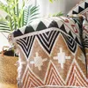 Bohemian Plaid Blanket for Couch Sofa Decor Blankets Outdoor Camping Picnic Boho Cover Chair bedspread 240325