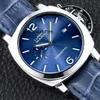 Mens Mechanical 44mm Blue Sport의 시계 디자이너