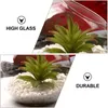 Vases Micro paysage bouteille écologique Mini verre grand récipient de jardinière rond petit support de Vase transparent Terrarium bricolage