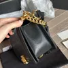 designer women bag boy20ss Spicy Mom Classic Bag Crossbody Fashionable chanelare Lingge Chain Wind Caviar Sauce Versatile Cowhide Shoulder Handheld