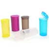 Storage Bottles 50pcs Moisture Top Bottle 80ml Proof Squeeze Case Box Stash Jar Spice Container Travel Smoking Accessories