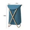 Simplified Dirty Clothes Basket Folding Cloth Laundry Storage 240319