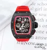 시계 디자이너 시계 기계 손목 시계 스위스 운동 스위스 RM 전술 기계 손목 시리즈 기계 50mm 캘린더 시간 제한