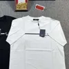 maglietta da uomo firmata T-shirt da uomo donna estate moda lettera stampa top di grandi dimensioni girocollo manica corta camicia in cotone due colori