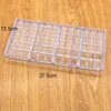 Baking Tools Polycarbonate Chocolate Mould DIY Pastry Candy Square Plaid Bar Cake Mold Kitchen Bakery Supplies