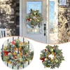 Decorative Flowers Simple Wreath Christmas Halloween Autumn White Pumpkin Festival Artificial Window Suction Cups