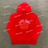 FEAR of Sp5der Young Thug 555555 Мужчины Женщины ESS Hoodie Мужские толстовки с капюшоном Розовая пена с принтом «Паутина» Толстовки с графикой Пуловеры Толстовка Joggers 508