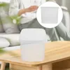 Plates Toast Storage Box Bread Containers Bead Bin Refrigerator Fridge Organizer Fresh Keep Holder Pp Kitchen With Lid