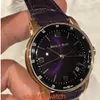 Famoso relógio de pulso AP CÓDIGO 11.59 Série 41 mm de diâmetro Automático Mecânico Moda Casual Masculino Relógio de Luxo Suíço Relógio 15210OR.OO.A616CR.01 Relógio Roxo Fumado