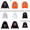 Erkek Tasarımcı Hooddie Zipper Hoodies Erkek Ceket Sweatshirts Kalpler Hoodie Uzun Kollu Ceket Gevşek Pamuk Ceket Hoody Erkek Kadın Hip Hop Sokak Giysileri