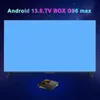 Set Top Box 1 set G96max settopbox Android 13.0 2G/16G 32G 64G dual band 2.4G/5G Wifi RK3528 directe bediening Q240402